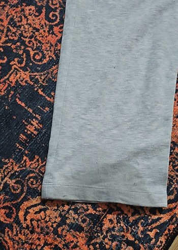 Gri Bağcıklı Erkek Sweatpants - Görsel 5