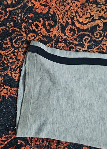 Gri Bağcıklı Erkek Sweatpants - Görsel 6