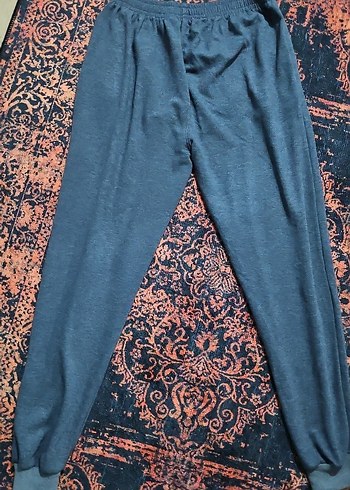 Gri Bağcıklı Rahat Kesim Erkek Eşofman Altı - Görsel 5