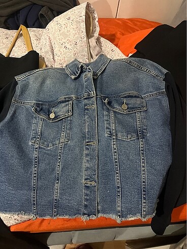 Trendyol crop kot ceket