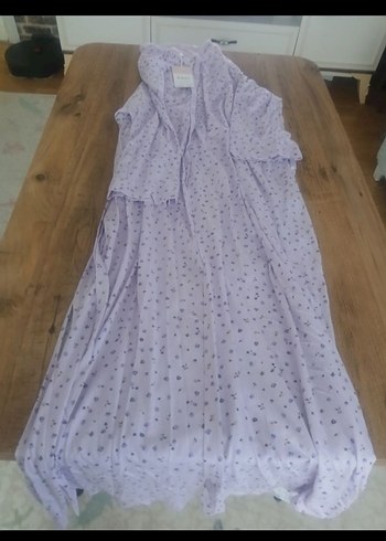 Orjinal Dagi Mor Uzun Kollu Kadın Sabahlık - Görsel 3