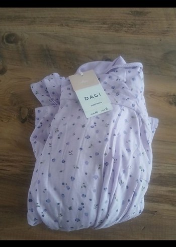 Orjinal Dagi Mor Uzun Kollu Kadın Sabahlık - Görsel 7