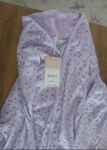 Orjinal Dagi Mor Uzun Kollu Kadın Sabahlık - Görsel 4