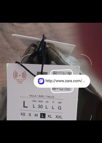 Zara bayan tarz elbise L beden uyumlu yeni hiç kullanılmadı - Görsel 5