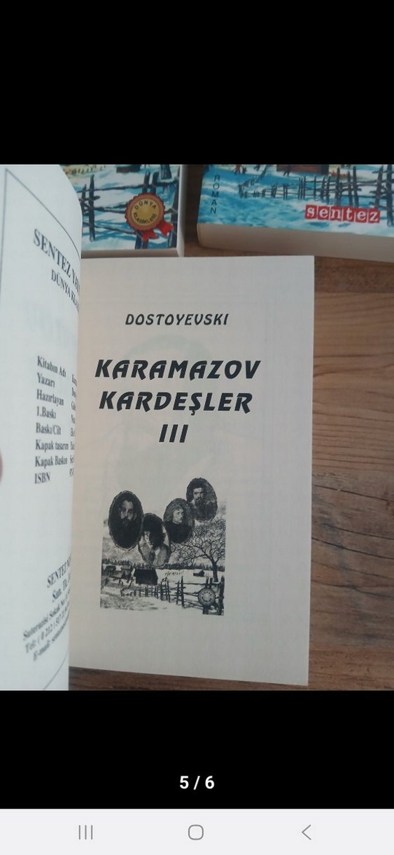 Karamazov Kardeşler Üçleme Seti - Dostoyevski - Görsel 5