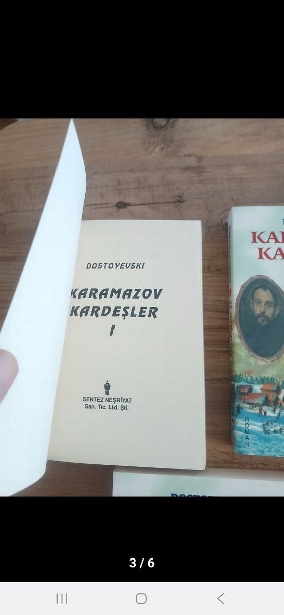 Karamazov Kardeşler Üçleme Seti - Dostoyevski - Görsel 3