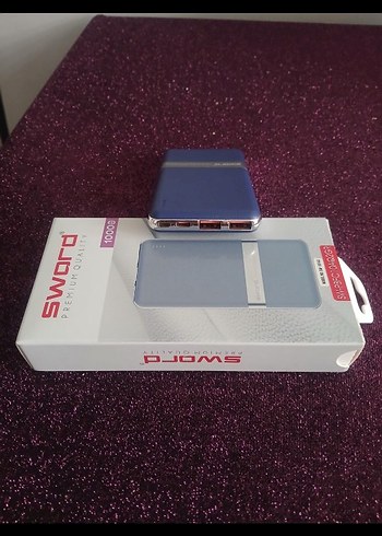 Sword 10000mAh Mavi Power Bank - Görsel 5