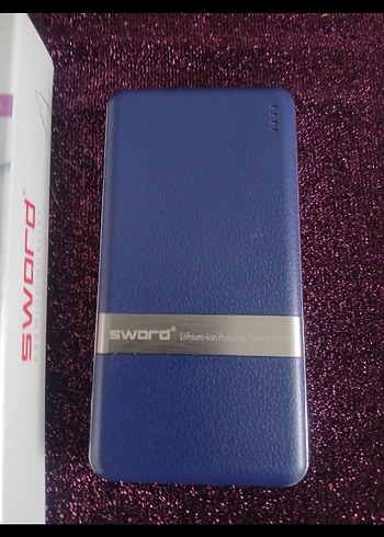 Sword 10000mAh Mavi Power Bank - Görsel 6