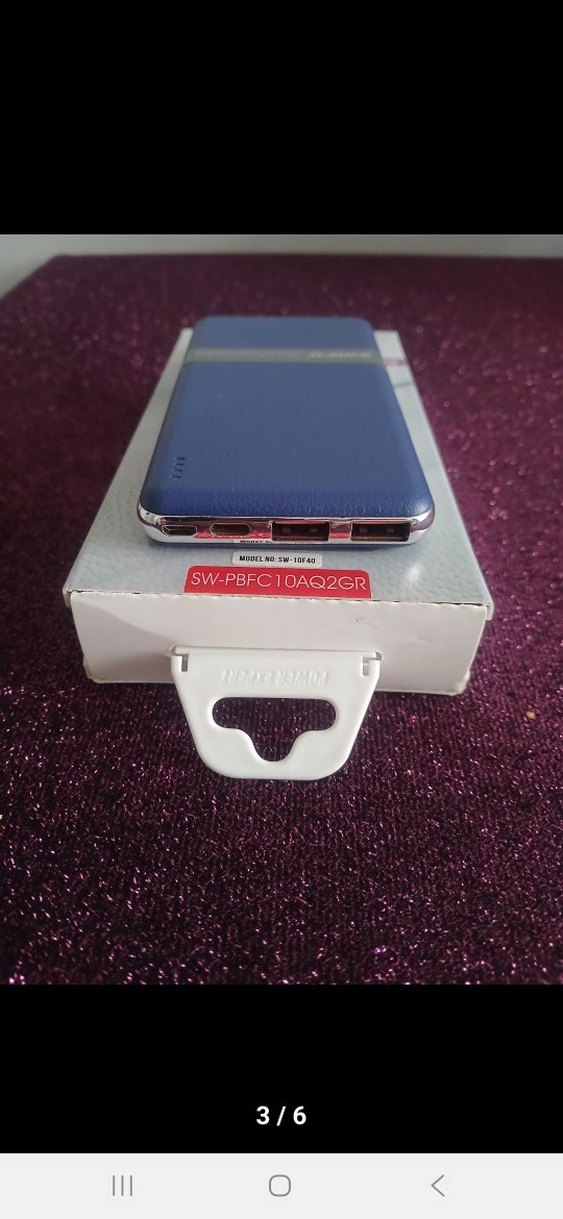 Sword 10000mAh Mavi Power Bank - Görsel 3