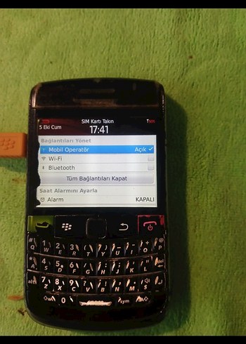 Blackberry bold 9000 telefon ve şarz aleti - Görsel 3