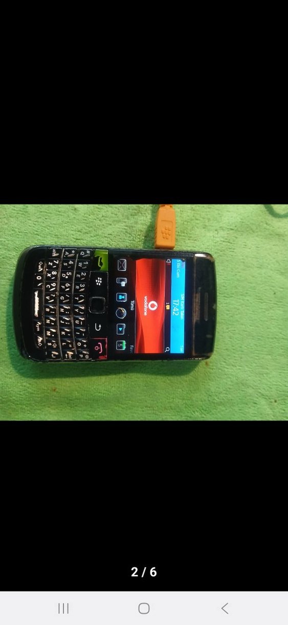 Blackberry bold 9000 telefon ve şarz aleti - Görsel 2