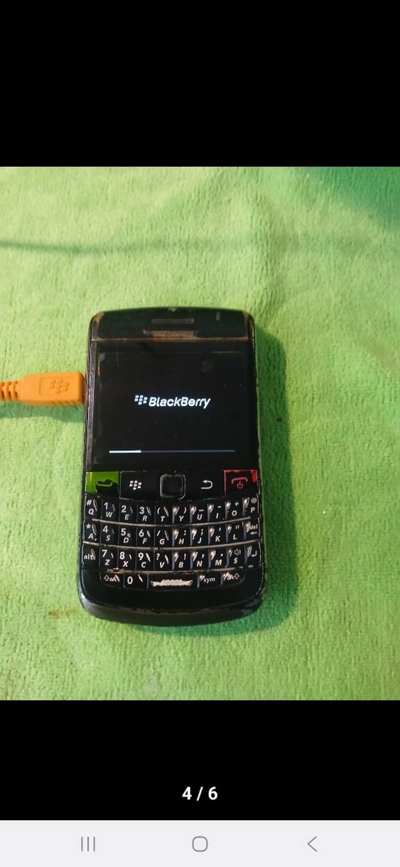 Blackberry bold 9000 telefon ve şarz aleti - Görsel 4