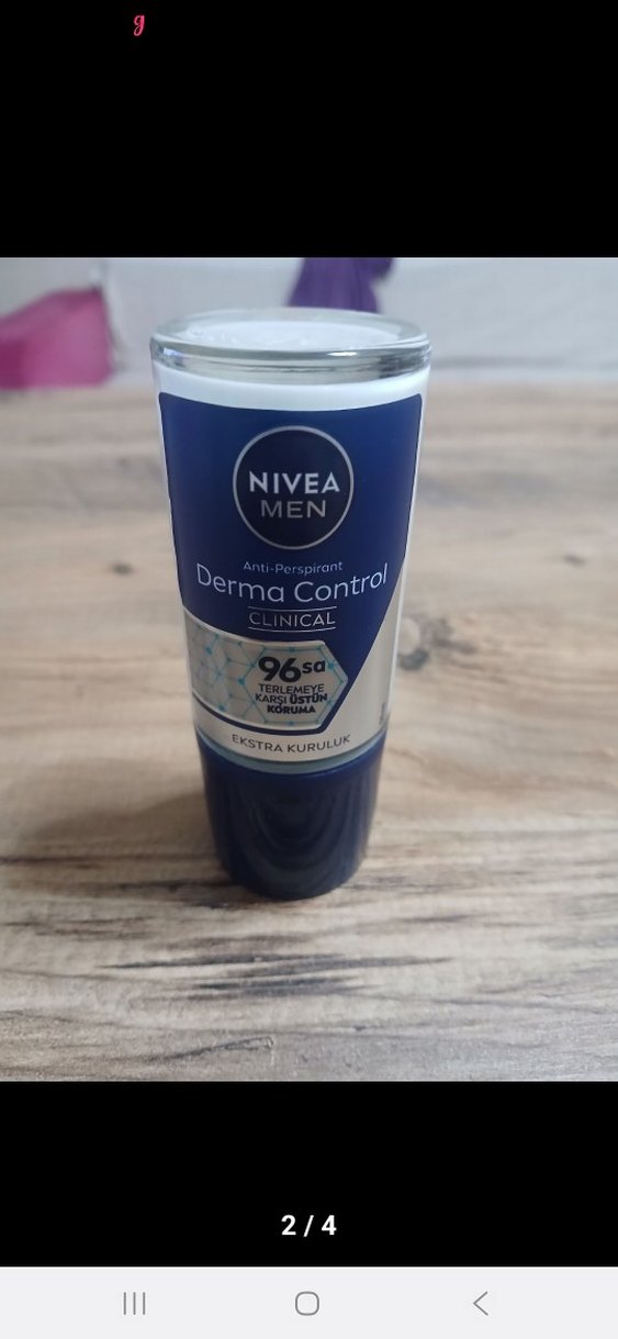 Nivea Men Derma Control Roll-On Deodorant - Görsel 2