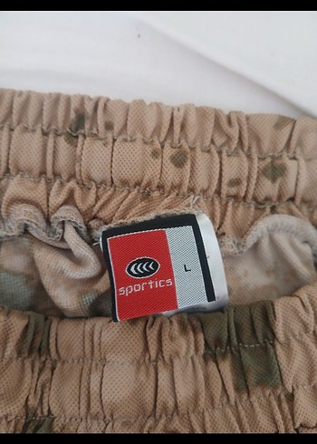 Kahverengi Kamuflaj Erkek Mini Şort - Görsel 6