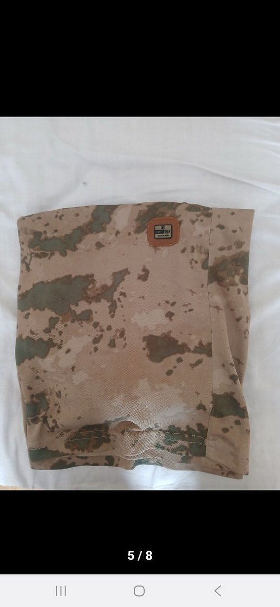 Kahverengi Kamuflaj Erkek Mini Şort - Görsel 4