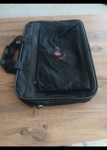 Fermuarlı Siyah Erkek Evrak ve bilgisayar Çantası - Görsel 3