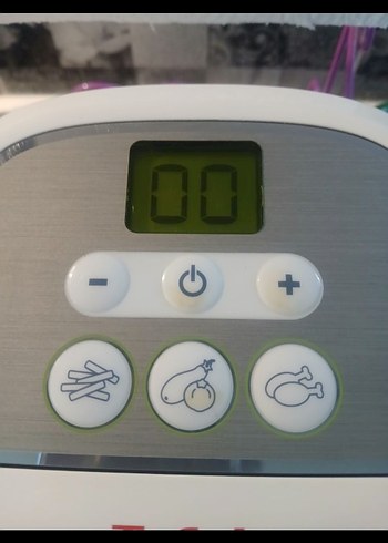 Tefal Dijital Kontrollü Beyaz Gri Fritöz Actfry express - Görsel 4