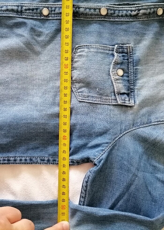 Kız çocuk kot gömlek - Görsel 4