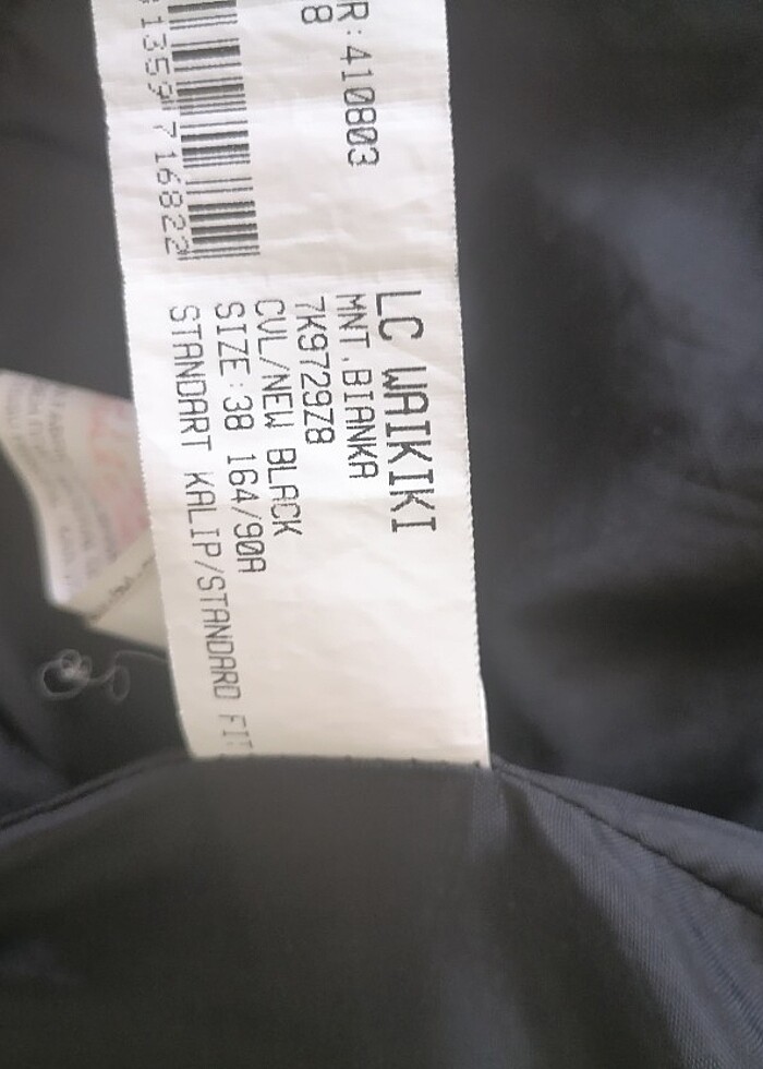 Unisex kolej ceketi  - Görsel 5