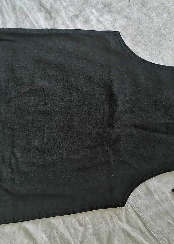 Kız çocuk kot jile salopet - Görsel 5