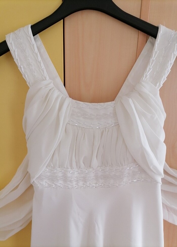 Kız çocuk mezuniyet elbisesi - Görsel 3