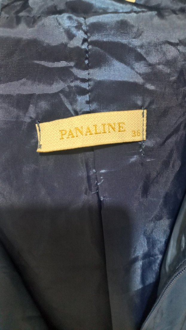 Parlak Mavi Midi Kadın Yağmurluk - Görsel 5