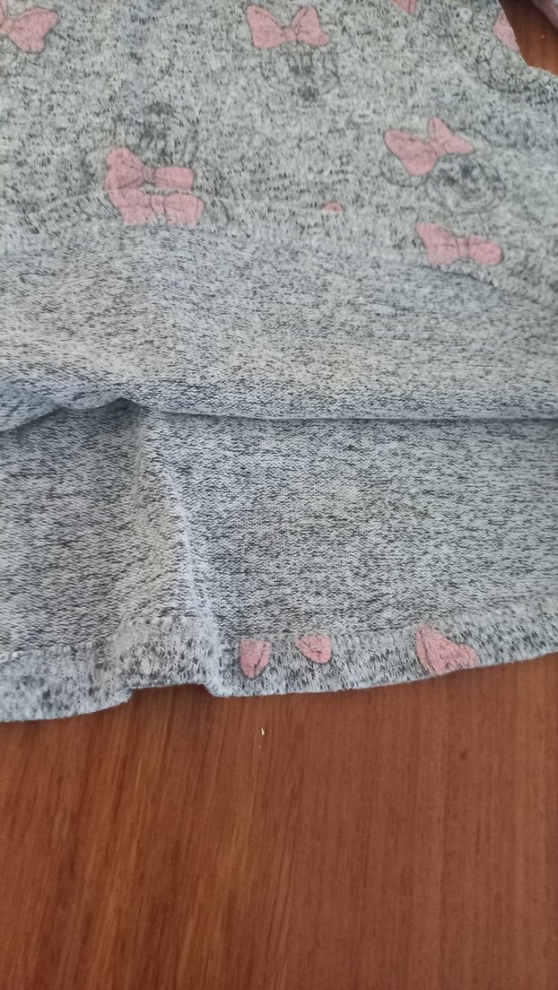 Gri Desenli Çocuk elbisesi - Görsel 3