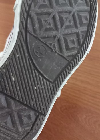 Beyaz Bağcıklı Kız Çocuk Spor Ayakkabı - Görsel 7