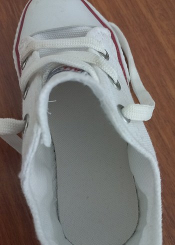 Beyaz Bağcıklı Kız Çocuk Spor Ayakkabı - Görsel 5