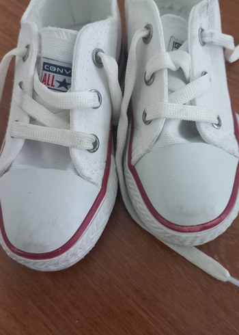 Beyaz Bağcıklı Kız Çocuk Spor Ayakkabı - Görsel 4