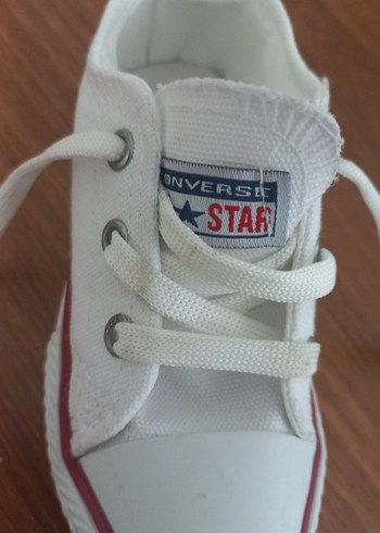 Beyaz Bağcıklı Kız Çocuk Spor Ayakkabı - Görsel 6