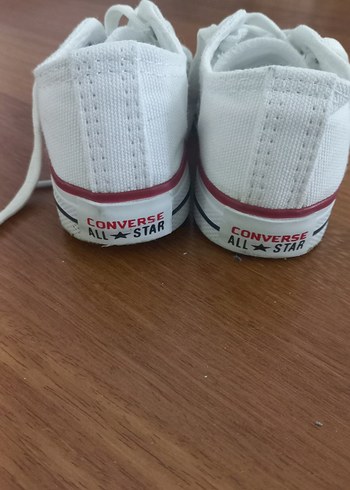 Beyaz Bağcıklı Kız Çocuk Spor Ayakkabı - Görsel 2