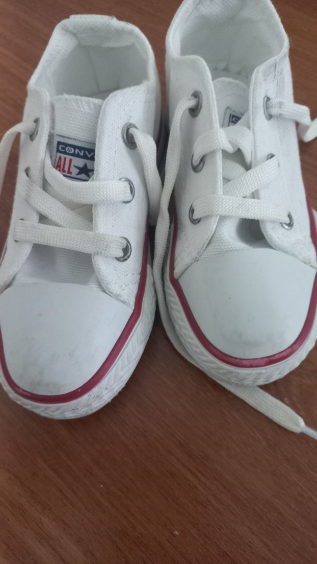 Beyaz Bağcıklı Kız Çocuk Spor Ayakkabı - Görsel 4