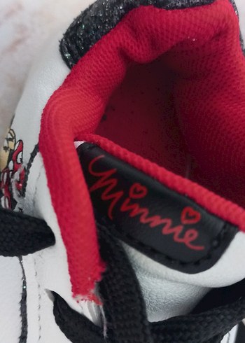 Kız Çocuk Beyaz Minnie Nakışlı Spor Ayakkabı - Görsel 9