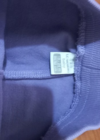 kiz Çocuk Mor Rahat Kesim Eşofman Altı - Görsel 5