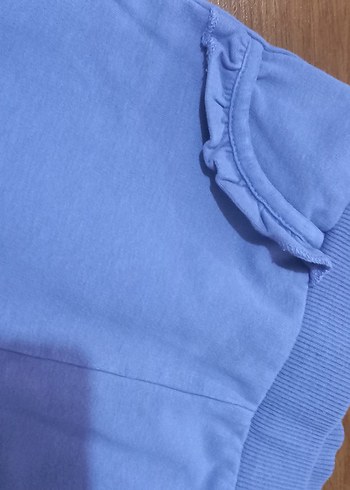 kiz Çocuk Mor Rahat Kesim Eşofman Altı - Görsel 2