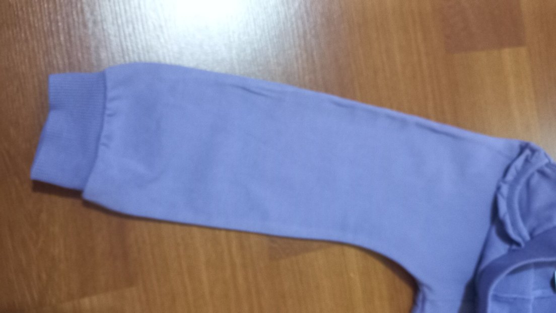 kiz Çocuk Mor Rahat Kesim Eşofman Altı - Görsel 4