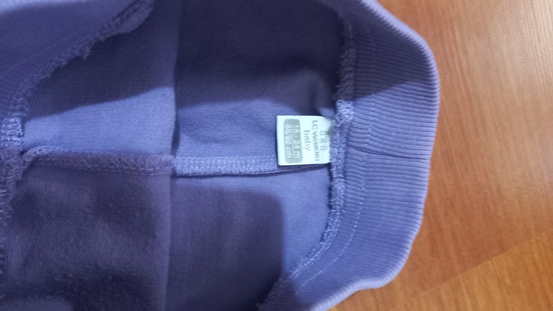 kiz Çocuk Mor Rahat Kesim Eşofman Altı - Görsel 5