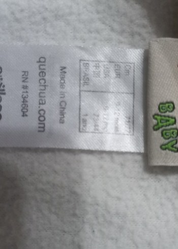 Kız Çocuk Beyaz Fermuarlı polarli Yelek - Görsel 5