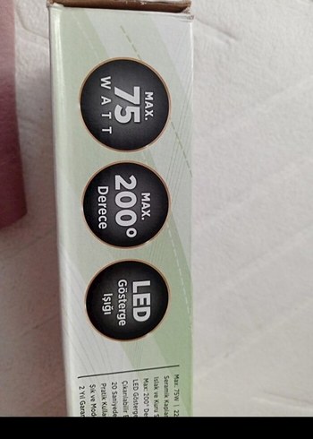 Beyaz RAKS Saç Düzleştirici - Görsel 3