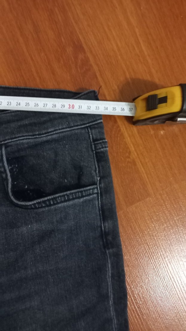 bayan dar paca kot pantolon - Görsel 4