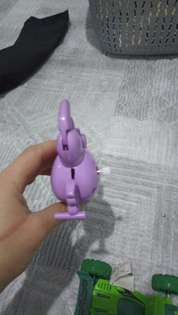 Mor Renkli Oyuncak Yengeç Figürü - Görsel 3