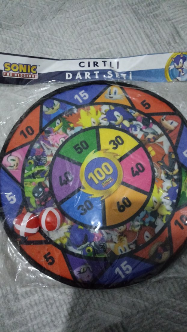 Renkli Çocuk Dart Oyunu Seti - Görsel 3