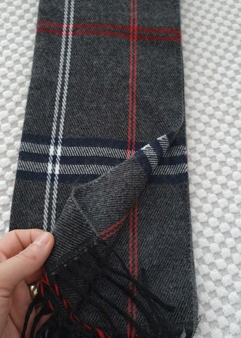 Kadim Erkek Ekose Desenli Midi Atkı - Görsel 5