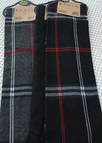 Kadim Erkek Ekose Desenli Midi Atkı - Görsel 9