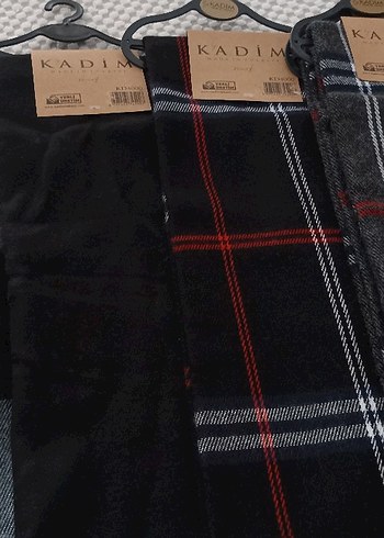 Kadim Erkek Ekose Desenli Midi Atkı - Görsel 2