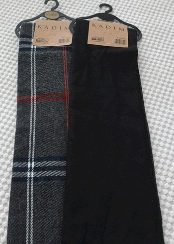 Kadim Erkek Ekose Desenli Midi Atkı - Görsel 6