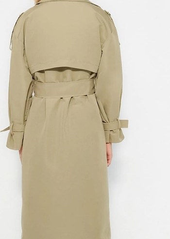 Kadın Camel Midi Trençkot - Görsel 3
