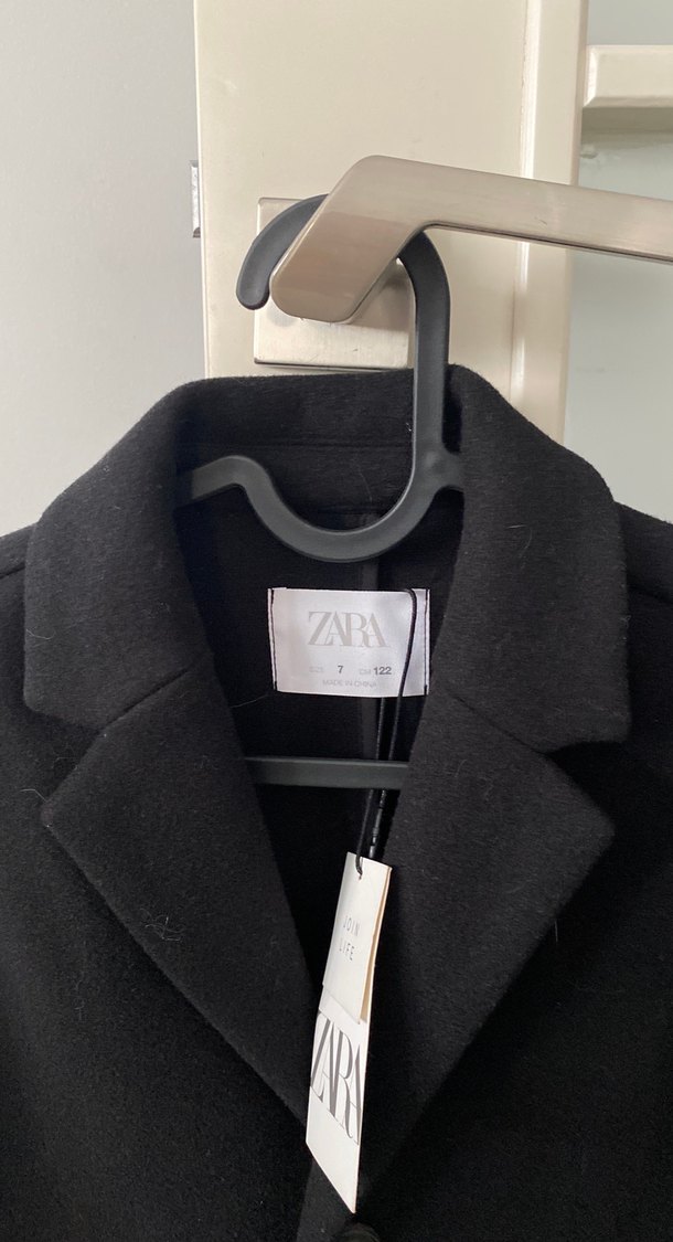 Siyah Düğmeli Regular Fit Kaban - Görsel 2