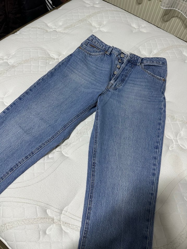 stradivarius Denim Kadın Pantolon - Görsel 2